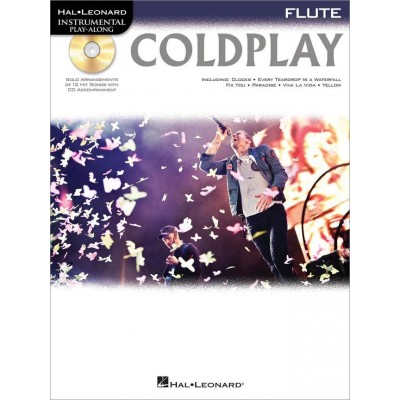 Instrumental Play Along Coldplay Flûte Traversière + CD