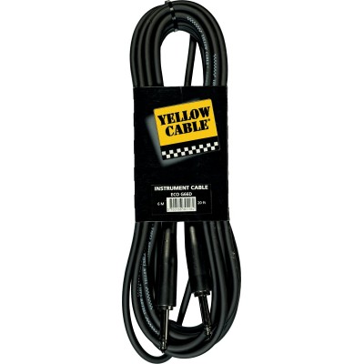 YELLOW CABLE G66D Jack / Jack 6 m