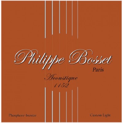 Philippe BOSSET Paris Phosphore Bronze Acoustic 11-52