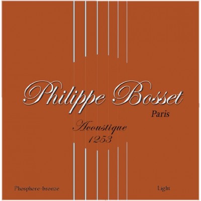 Philippe BOSSET Paris Phosphore Bronze Acoustic 12-53