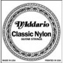 D'ADDARIO Guitare Classique SI (2st) TIRANT NORMAL