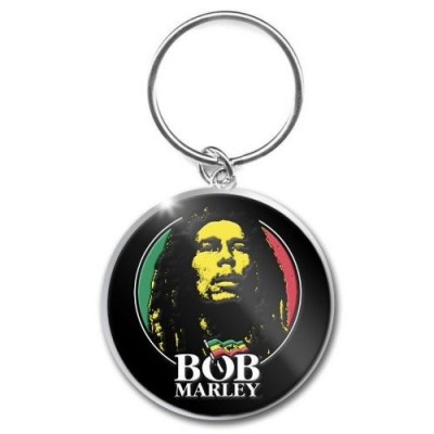 Porte Clé Bob Marley Logo Face