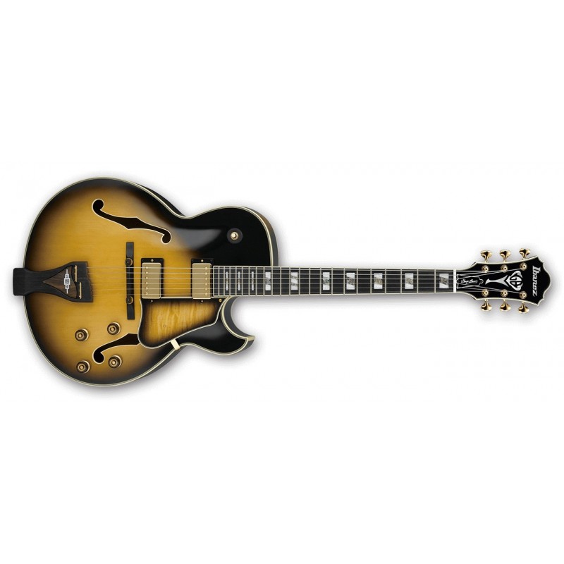 IBANEZ LGB300-VYS PRESTIGE GEORGES BENSON VINTAGE YELLOW SUNBURST