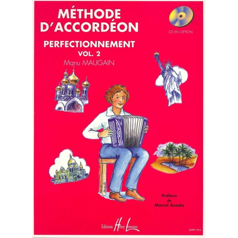 Méthode d'Accordéon Perfectionnement Volume 2