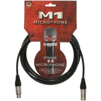 KLOTZ M1 CABLE MICROPHONE XLR / XLR 5 M