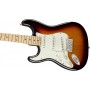 FENDER Player Stratocaster 3-Color Sunburst Maple Gaucher