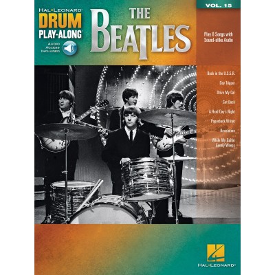 Drum Play Along The Beatles Volume 15