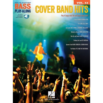 Bass Play Along COVER BAND HITS Volume 32