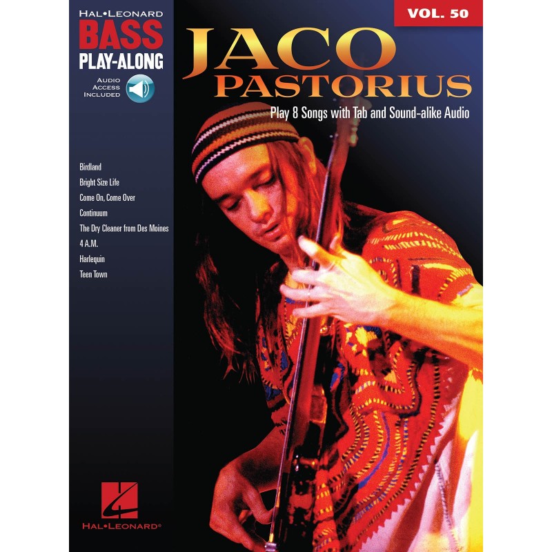 Bass Play Along Jaco PASTORIUS Volume 50