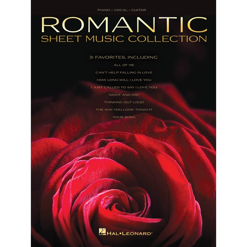 Romantic Sheet Music Collection PVG