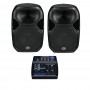 LOCATION Pack Sono WHARFEDALE PRO 600 Watts RMS 50 à 120 Personnes