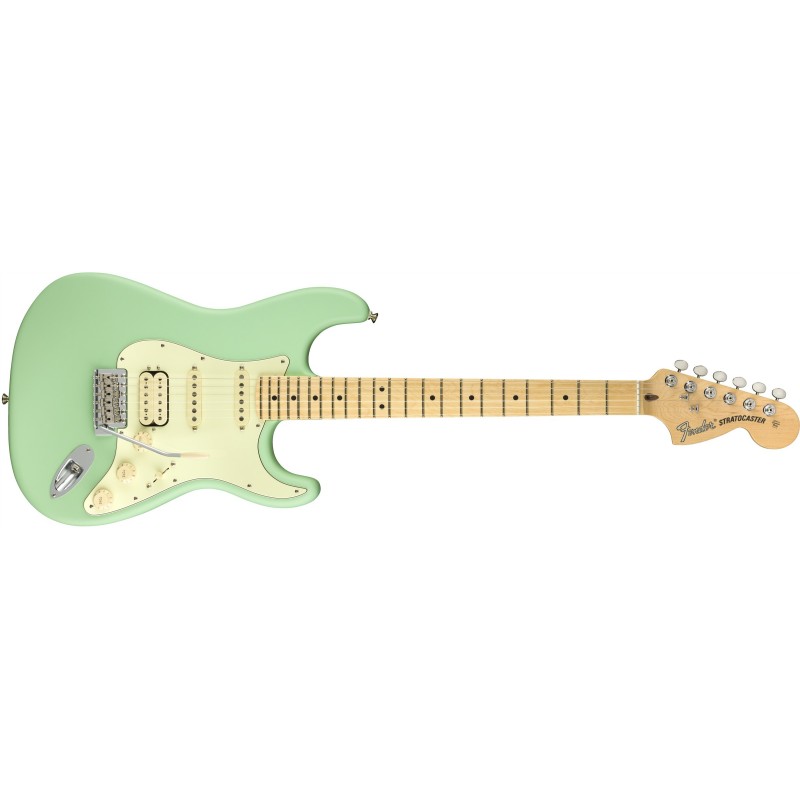 FENDER American Performer Stratocaster HSS Satin Surf Green Maple