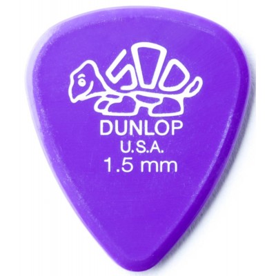 DUNLOP Médiator DELRIN Standard 1,5 mm Lavande