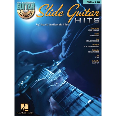 Guitar Play Along Slide Guitar Hits Volume 110 + CD