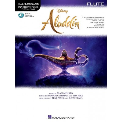 Instrumental Play Along Aladdin Flute Traversiere + Audio Online