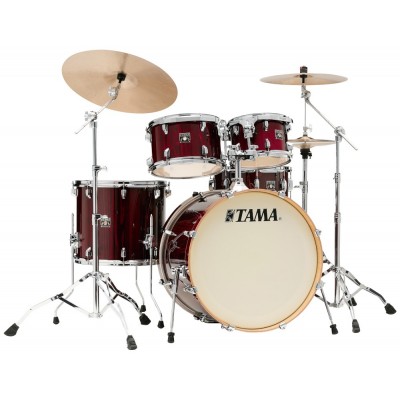 TAMA SUPERSTAR CLASSIC MAPLE 22" Gloss Garnet Lacebark Pine + Hardware