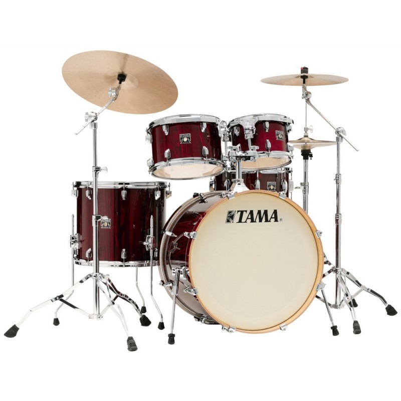 TAMA SUPERSTAR CLASSIC MAPLE 22" Gloss Garnet Lacebark Pine