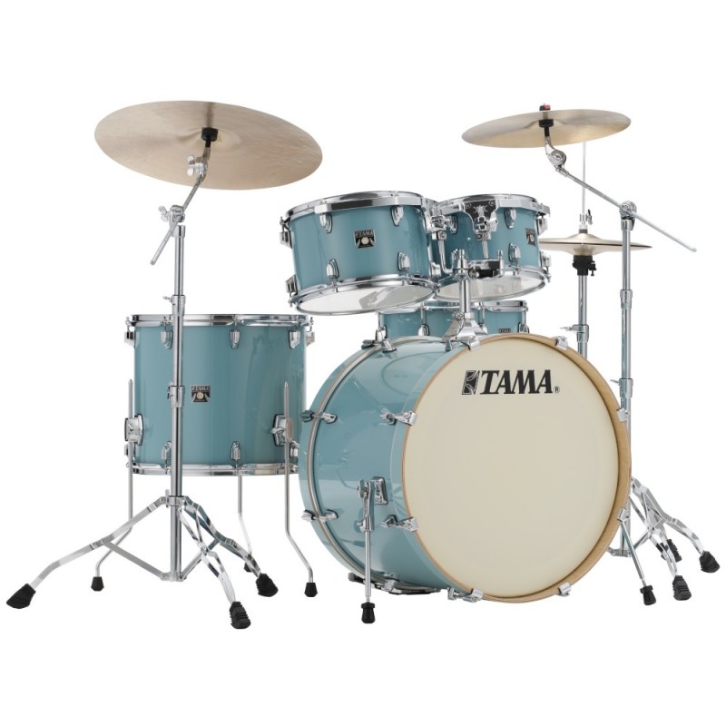 TAMA SUPERSTAR CLASSIC MAPLE 22" Light Emerald Blue Green + Hardware