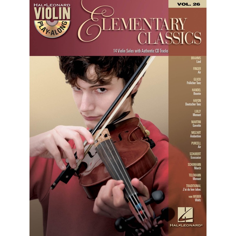 Violin Play Along Elementary Classics Volume 26 + CD