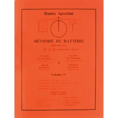AGOSTINI METHODE DE BATTERIE VOLUME 4