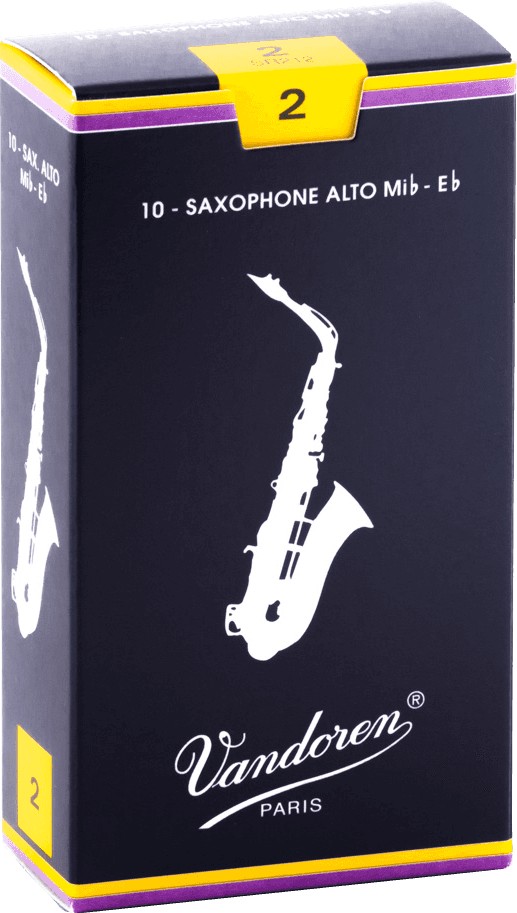 Vandoren SR212 10 Anches pour Saxophone Alto 2 