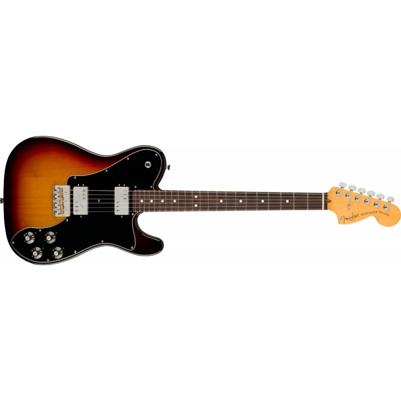 FENDER American Professional II Telecaster Deluxe 3 Color Sunburst Rosewood