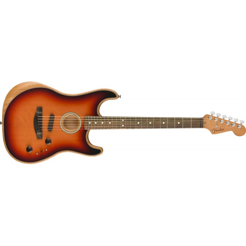 FENDER American Acoustasonic Stratocaster 3 Color Sunburst Ebony