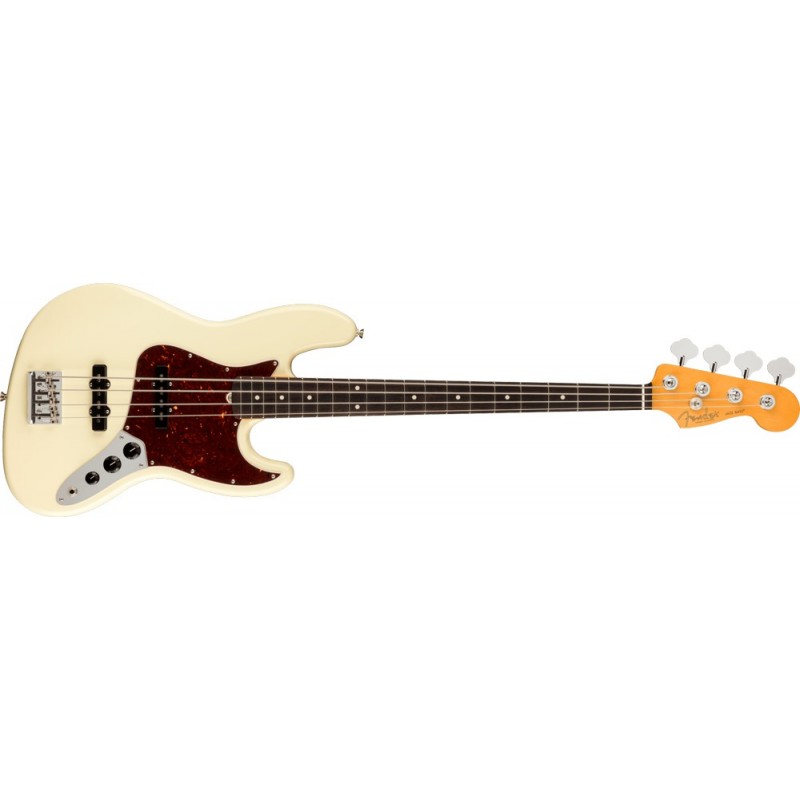 FENDER American Professional II Jazz Bass Olympic White Rosewood