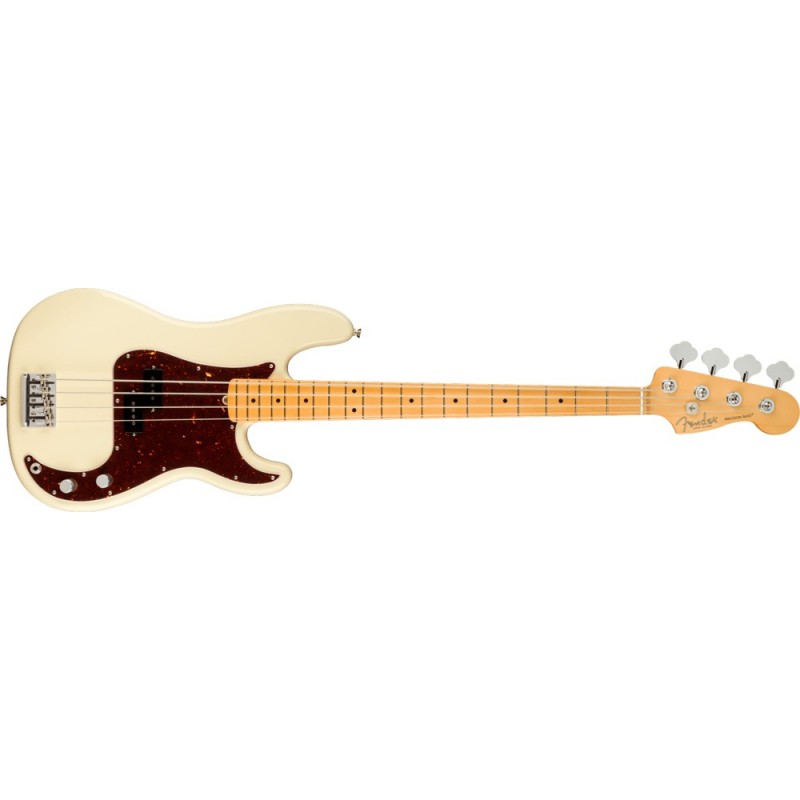 FENDER American Professional II Precision Bass Olympic White Maple