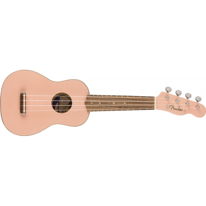 FENDER Venice Soprano Shell Pink