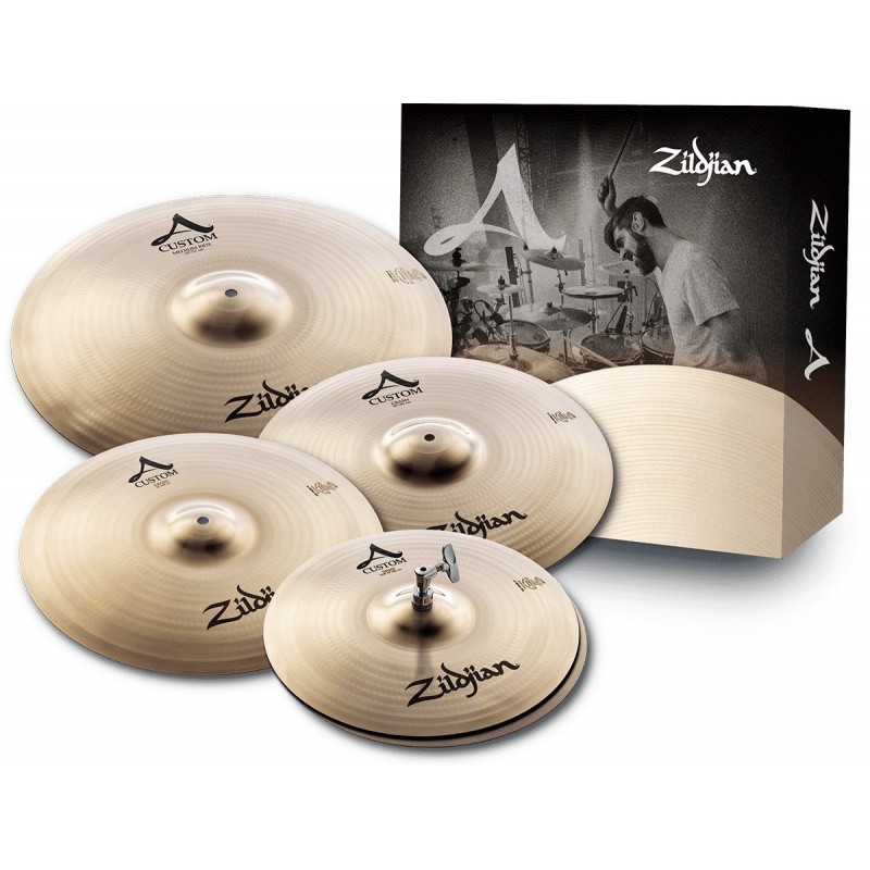 ZILDJIAN PACK A Custom 14"-16"-20"+18"