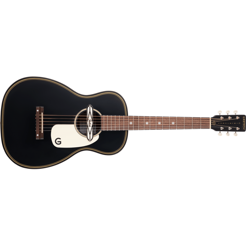 GRETSCH G9520E Gin Rickey Acoustic/Electric With Soundhole Pickup Smokestack Black