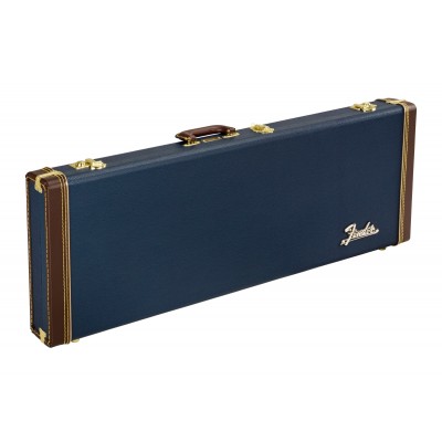 FENDER Etui Bois Guitare Electrique Stratocaster / Telecaster Navy Blue