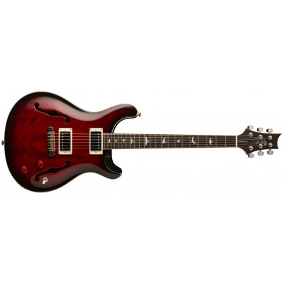 PRS SE Hollowbody Standard Fire Red Burst