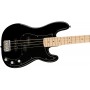 SQUIER Affinity Precision Bass Black Maple