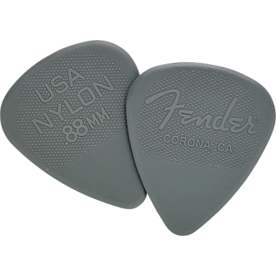 FENDER 12 Médiators Nylon 0,88 mm