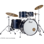 PEARL ROADSHOW Rock 22" Royal Blue Metallic + B-50 + Pack SABIAN Solar + Ride 20"