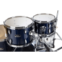 PEARL ROADSHOW Fusion 22" Royal Blue Metallic + B-50 + Pack SABIAN Solar + Ride 20"