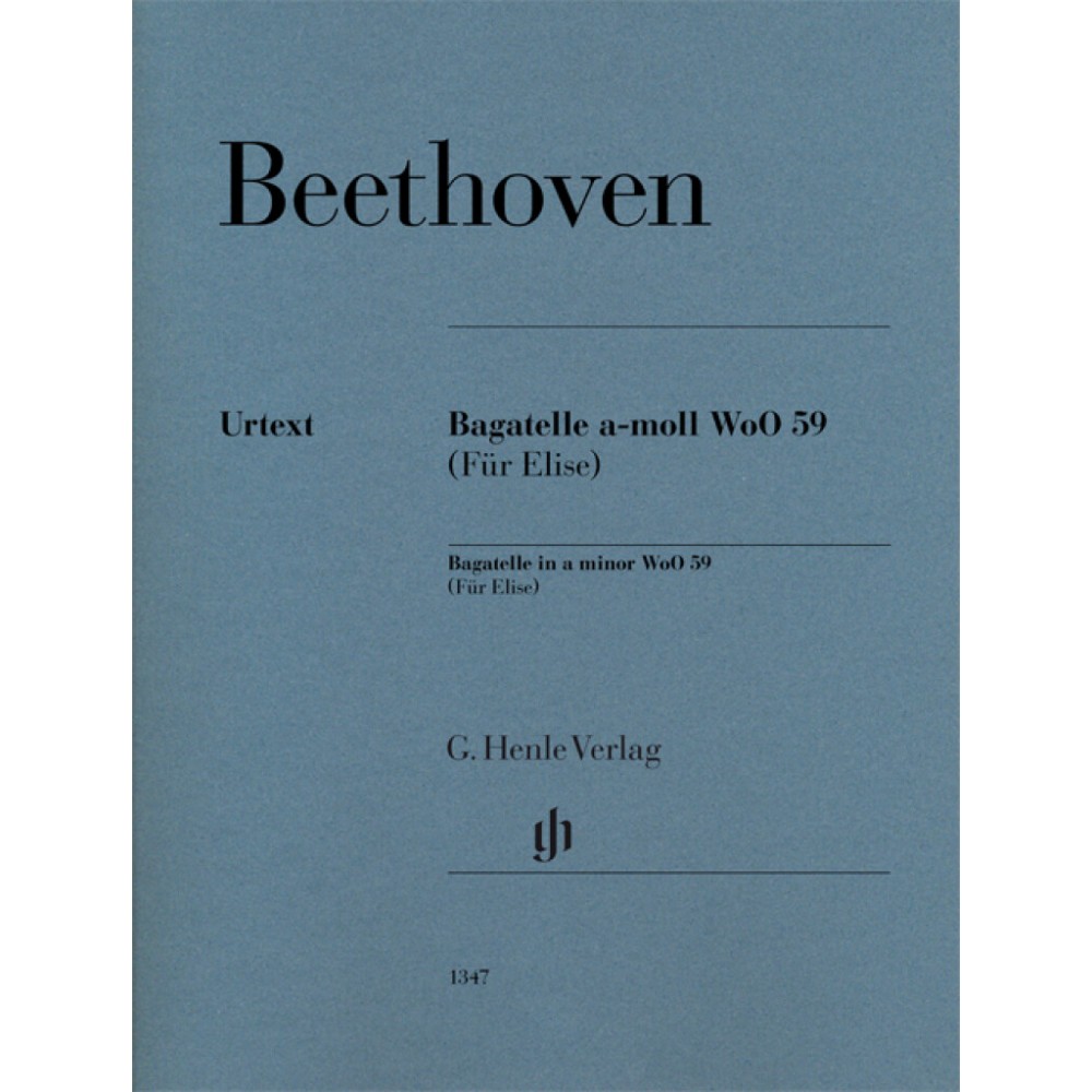 Beethoven Bagatelle in A Minor WoO 59 (Für Elise)