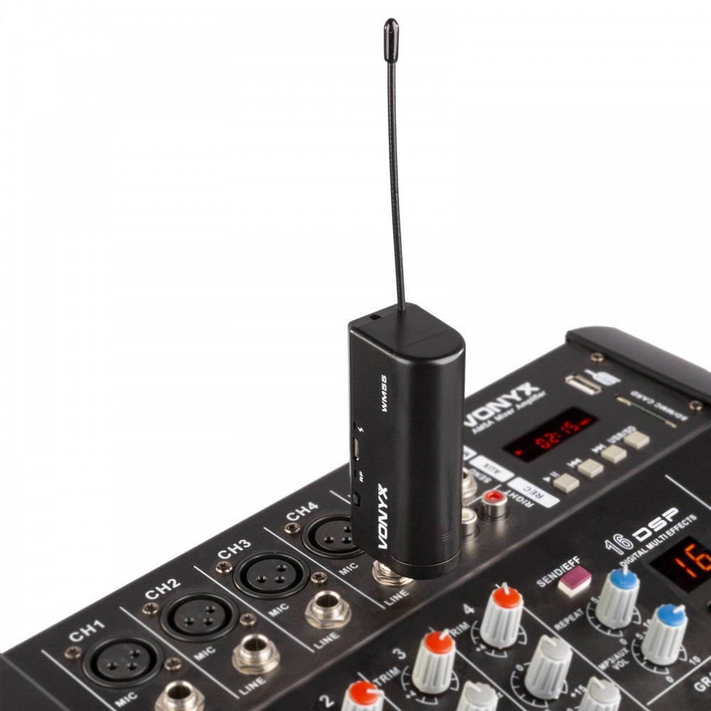 Micro main sans fil UHF, 863,1 MHZ - HH10 Vonyx | France Effect