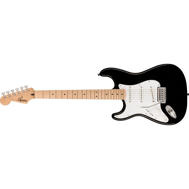 Guitare électrique gaucher avec Tremolo, manche en érable, Logo