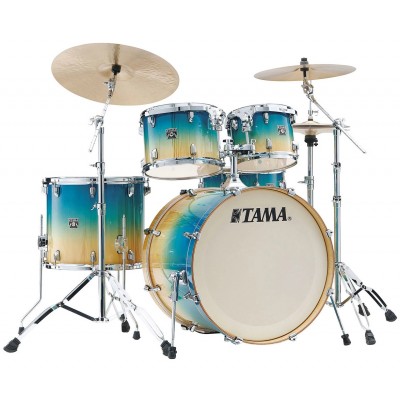 TAMA SuperStar Classic 22" Caribbean Lacebark Pine Fade