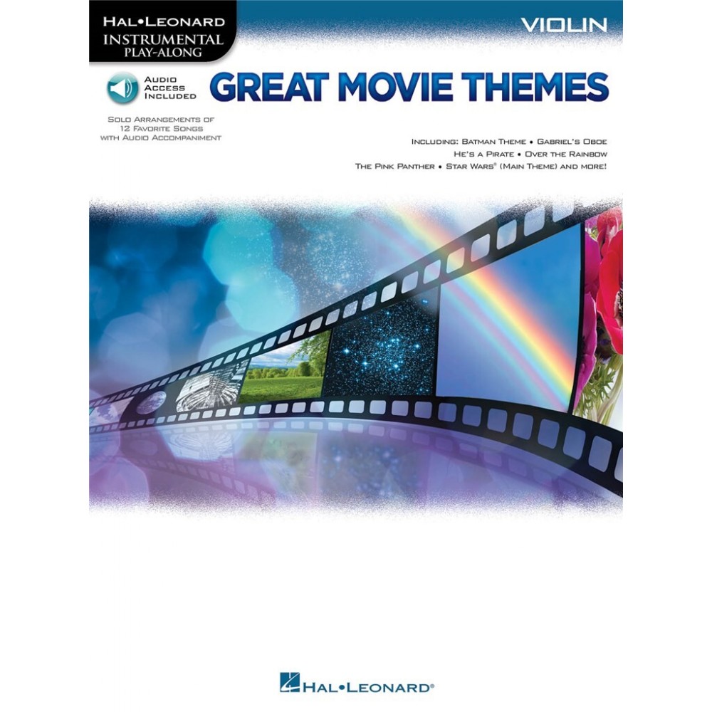 Instrumental Play Along Great Movie Themes Violon + Audio Online