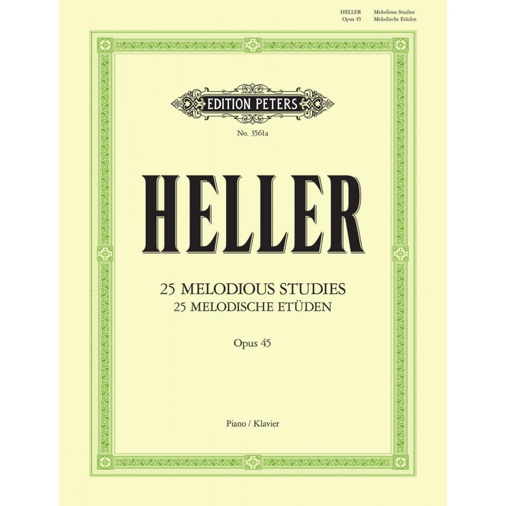 Heller 25 Etudes Mélodiques Opus 45