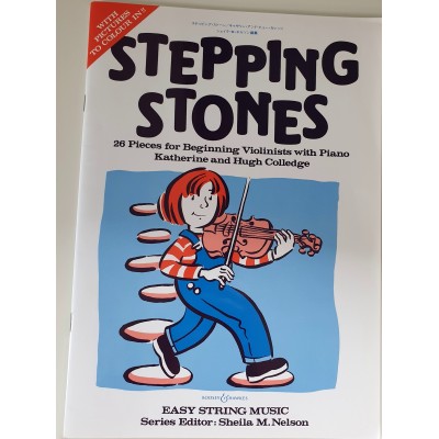 Stepping Stones 26 Pieces For Beginning Violinists whit Piano