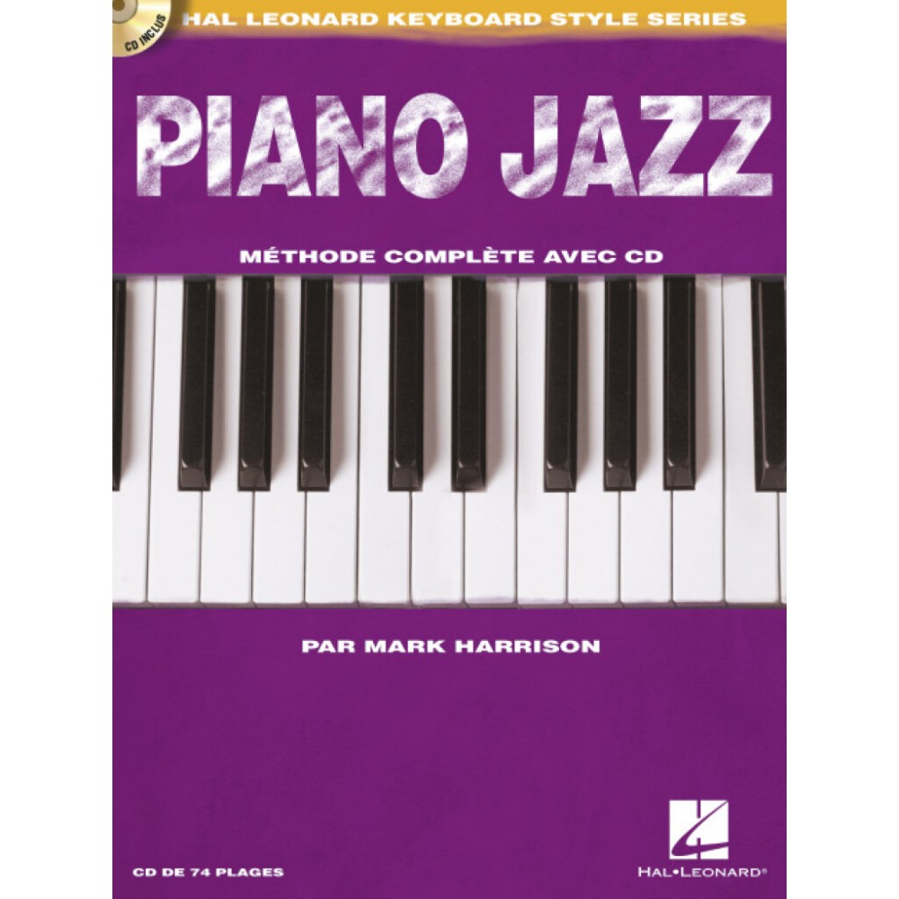 Piano Jazz Méthode Complète + CD