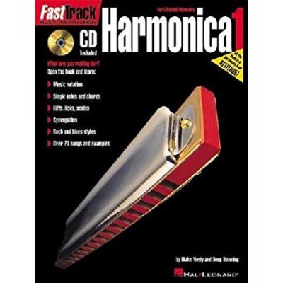 FastTrack Harmonica Method 1 + CD