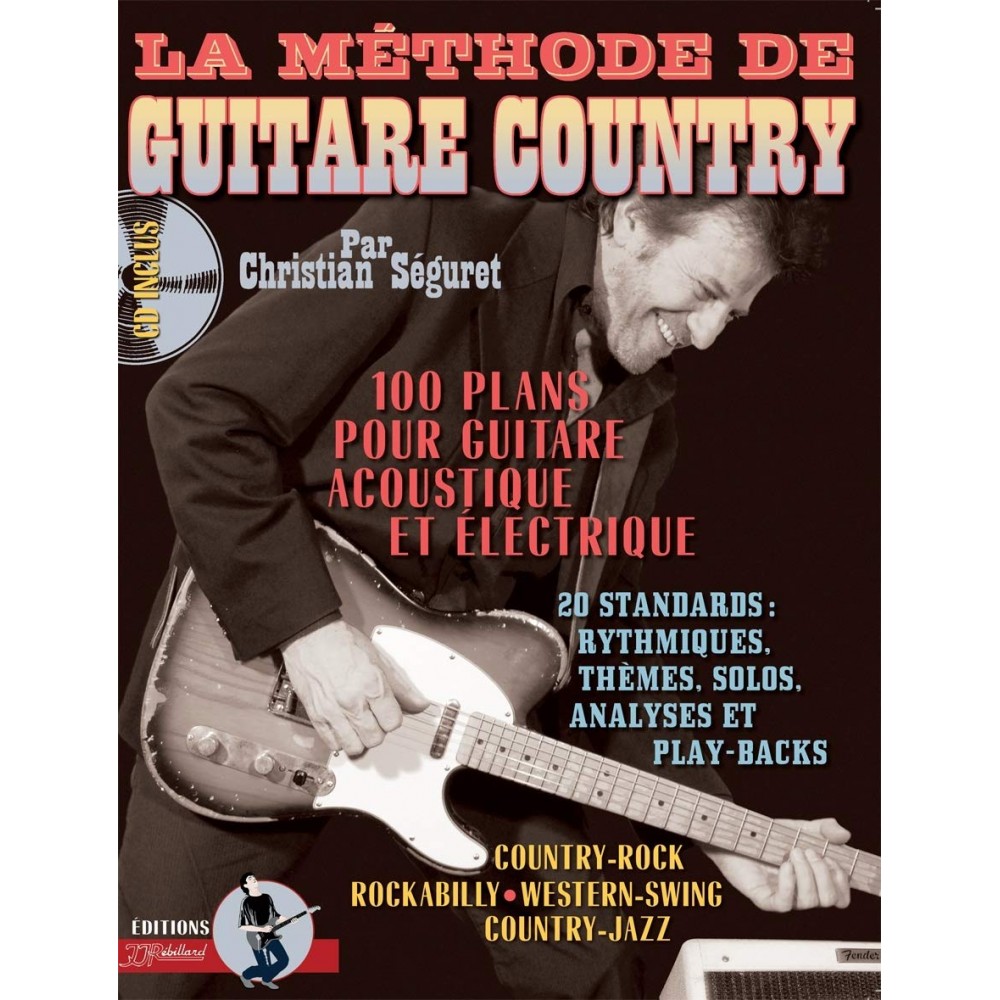 Méthode Guitare Country + CD