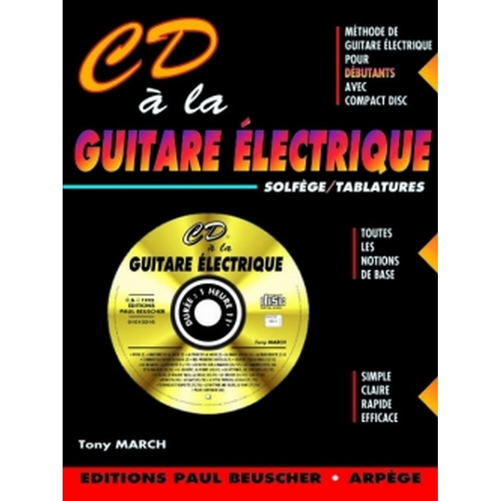 CD à la Guitare Electrique + CD