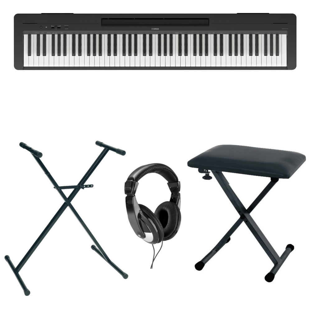 Support de clavier de musique, support de style X durable pour clavier  piano numérique, réglage facile de la hauteur et de la largeur, noir